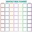 8 Best Images Of Printable Monthly Dinner Planner 