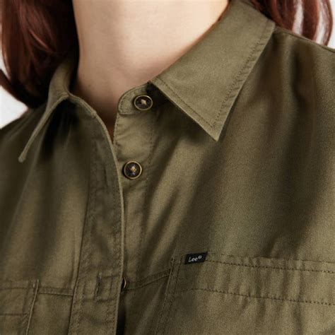 Olive Green 2 Pocket Shirt Brandalley