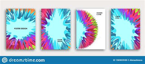 Multi Colored Book Cover Page Design Creative Abstract Background