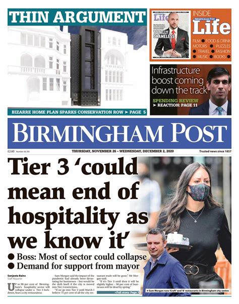 Birmingham Post November 26 2020 Magazine Get Your Digital Subscription