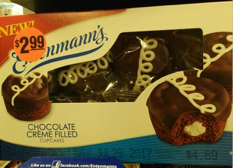 They were discontinued some years ago, but i still harrass the entenmann's. Entenmann's Chocolate Creme Fillled Cupcakes | Chocolate ...