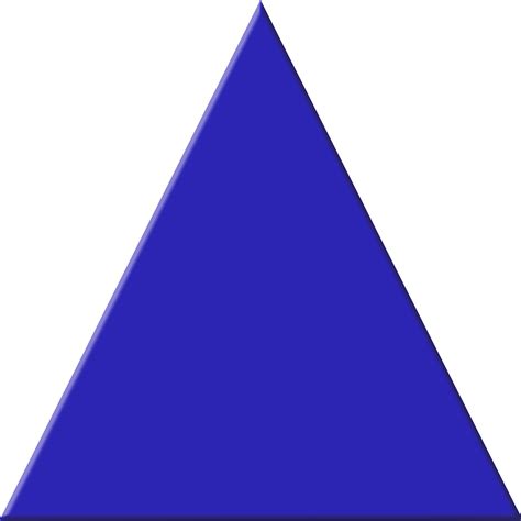 Blue Triangle Clip Art Clipart Best