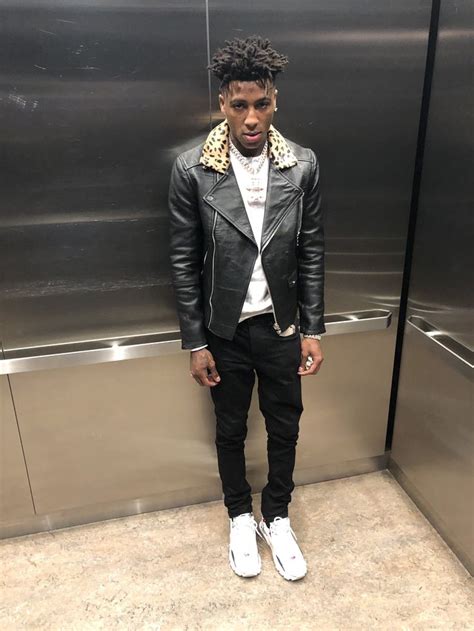 Nbayoungboy Rapper Outfits Nba Baby Black Outfit Men