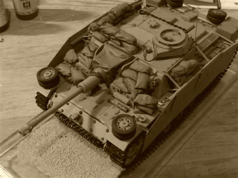 Sturmgeschutz Iii Ausfg Early Tank Plastic Model Military Vehicle
