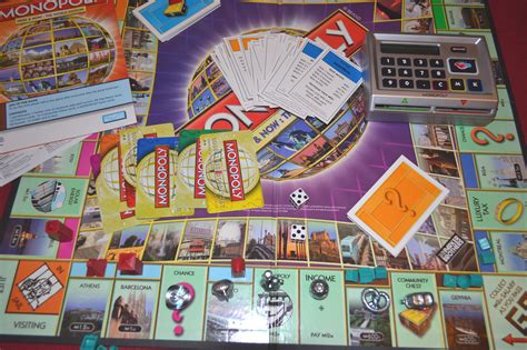 Everyone loves to pretend to be rich with monopoly money, but you can't monopoly credit card board game | credit card junkie this is a video about the monopoly credit card board game. Monopoly Electronic Banking Board Game Here & Now the World Edition Ex. Condition on Storenvy