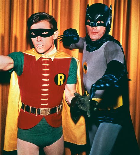 Batman And Robin Adam West Burt Ward Color X Glossy Photo Ebay