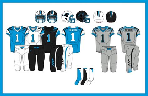 Awesome Carolina Panthers Concept Uniform