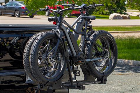 Steel Tilting Fat Bike Rack E Bike Carrier Max Capacity 60kg