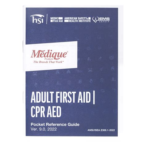First Aid Pocket Guide Mfasco Health And Safety