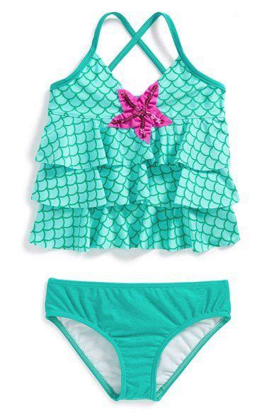 Love U Lots Tankini Two Piece Swimsuit Toddler Girls And Little Girls