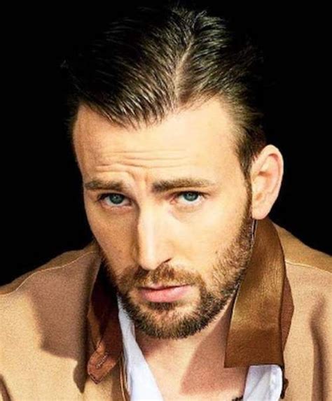 hair cut & styling men's layer. Chris Evans Haircut - Captain America Haircut - Men's ...