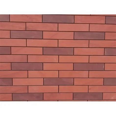 Plain Red Wall Cladding Bricks At Rs 42square Feet Block Brick In