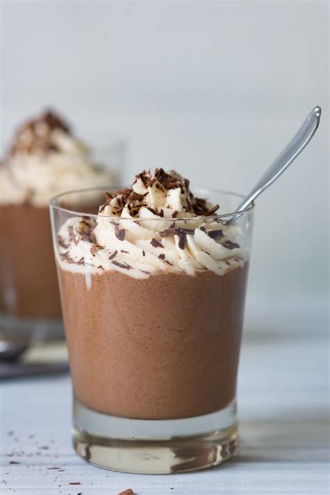 In its simplest form, ganache is a mix of heavy cream and chocolate, plus butter in some recipes. Easy Blender Kahlua and Cream Chocolate Mousse