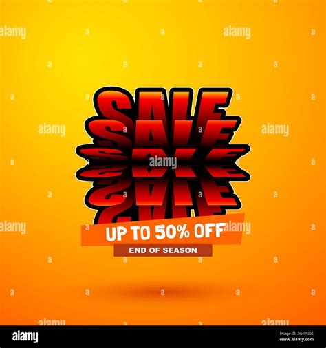Sale Special Offer With Flip Effect Discount Banner Bright Creative