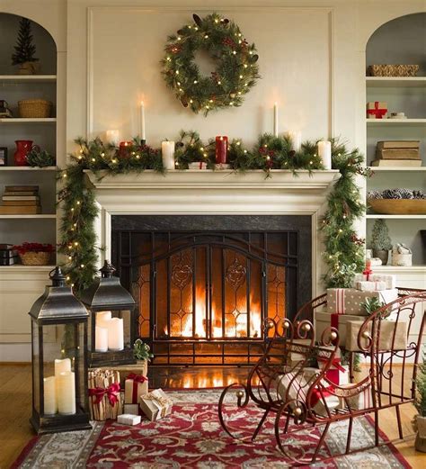 42 Most Beautiful Christmas Fireplace Decoration Ideas Christmas