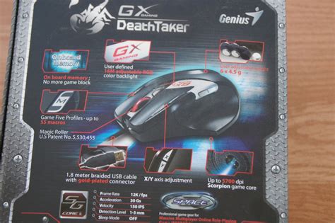 Mouse De Gaming Genius Deathtaker Review Gadgetro Hi Tech Lifestyle