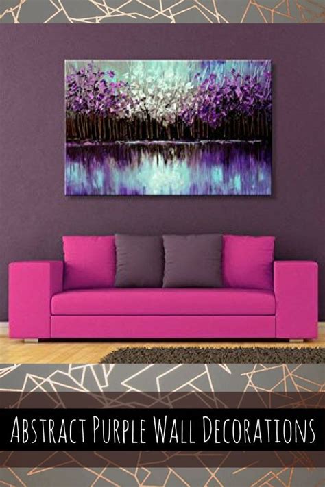 Inspiring Cute And Trendy Purple Wall Art Home Wall Art Decor