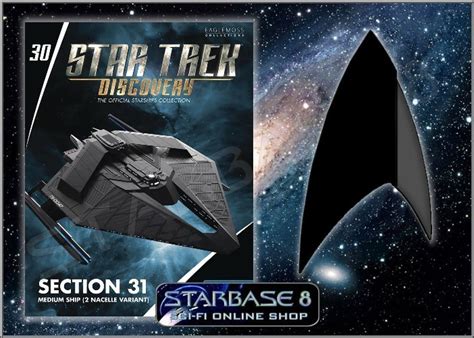 Section 31 Shiva Class Starship Star Trek Discovery Eaglemoss