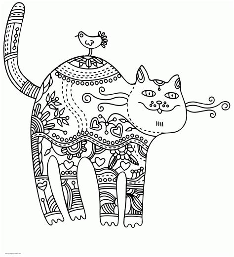 Free Animal Coloring Pages For Adults Coloring Pages Printablecom