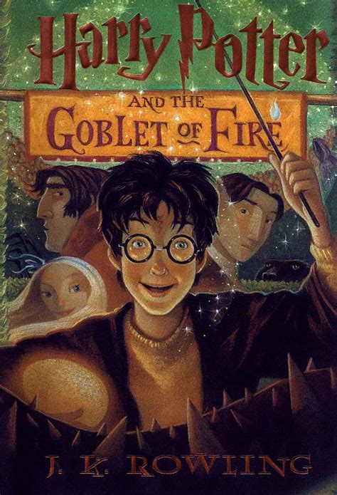 Harry Potter Goblet Fire Book Cover