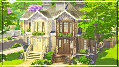The Sims 4 Build Opposite Townhouses Youtube
