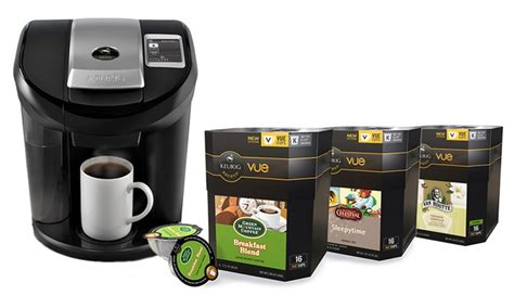 Green mountain coffee breakfast blend, vue cup portion pack for keurig vue brewing systems, 16 count. Keurig Vue V600 Brewing System | Groupon Goods