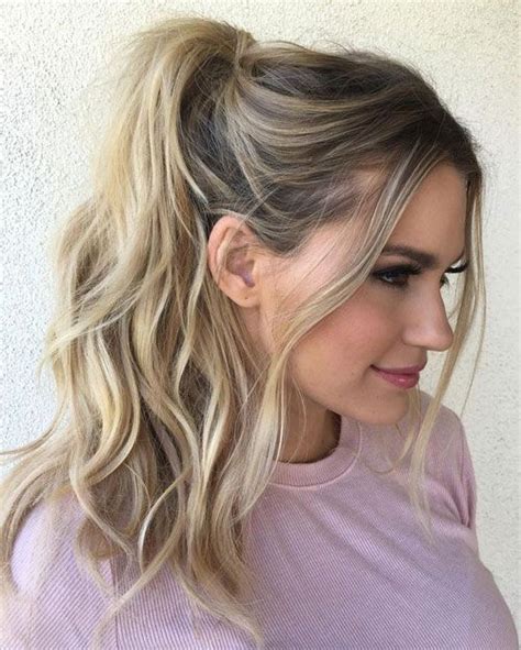 35 Simple And Cute Messy Ponytail Hairstyles 2023 Guide High Ponytail