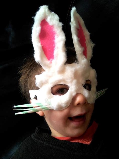 Diy Halloween Diy Costumes Diy Easter Bunny Mask Diy Costumes Kids