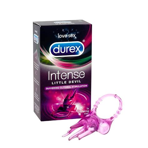 Durex Love Sex Orgasm Intense Little Devil Anneau Vibrant Stimulant