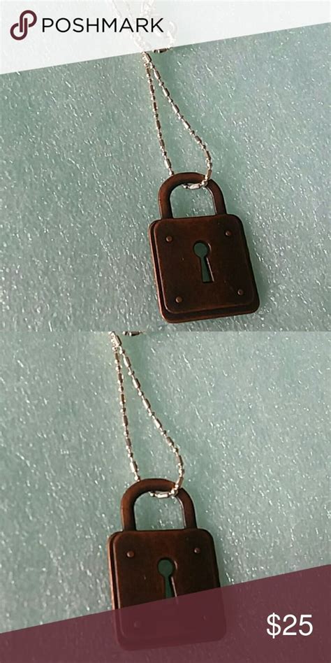 Key Locker Necklace 925 Chain 925 Chains Key Locker Chain