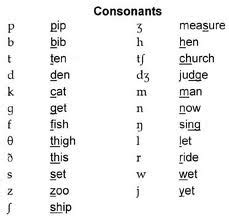 English Phonetics CONSONANT SOUNDS