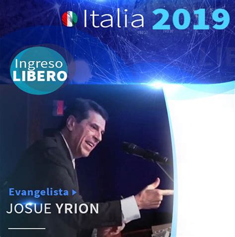 Josue Yrion Evangelismo Y Misiones Mundiales — Perugia Italia