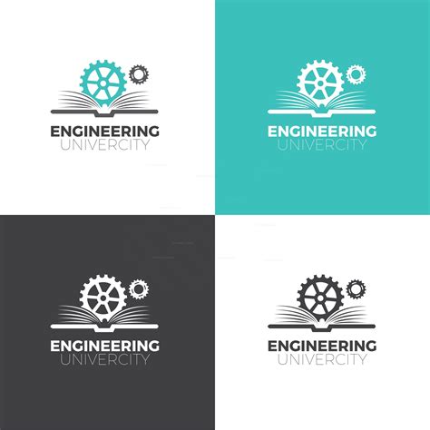 Engineering Company Logo Design Template Graphic Mega Graphic