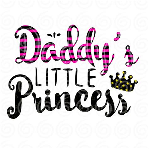 daddys little princess png princess download design etsy