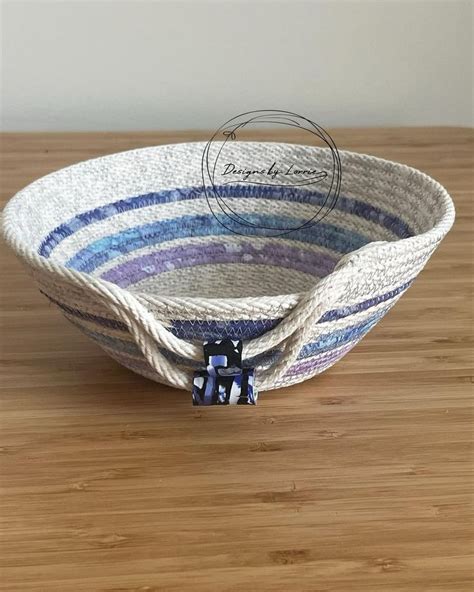 Lorrie Ingersoll On Instagram Designs By Lorrie Coiled Rope Bowls