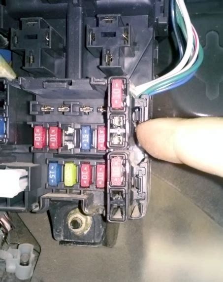 Fuse Box Diagram Mitsubishi Montero Sport 1 Relay With Assignment And