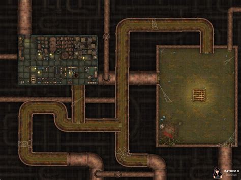 22 Dnd Sewer Battle Map Aftoncaliah