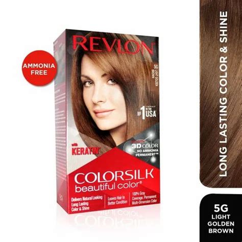 Revlon Colorsilk Hair Color 5g Light Golden Brown 40 Ml 40 Ml 118