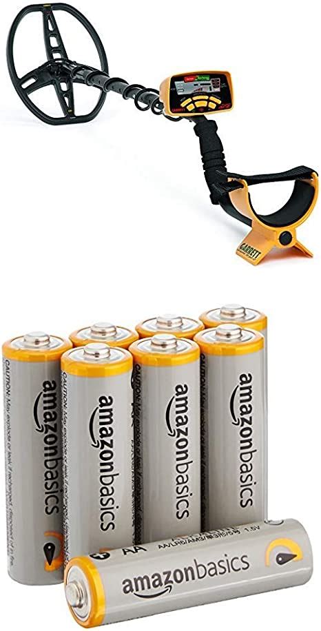 Garrett Euroace Metal Detector With Amazon Basics Batteries