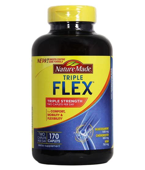 Nature Made Triple Flex 170 Caplets 0 mg: Buy Nature Made Triple Flex 170 Caplets 0 mg at Best ...
