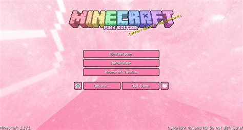 Pink Gui Minecraft Texture Pack