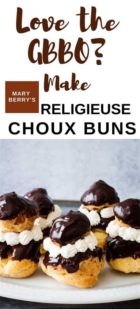 Choux pastry freezes well once it's cooked, so make the buns in advance if you prefer. These Religieuse Choux Buns, filled with pastry cream ...