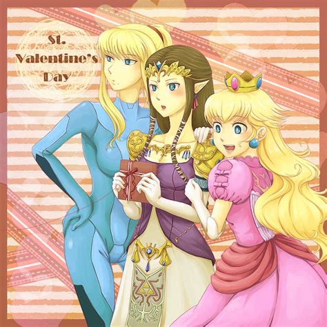 Samus And Zelda In Love