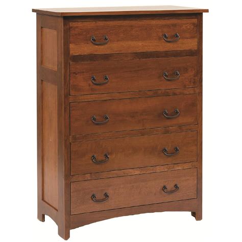 Daniels Amish Treasure 33 3405 5 Drawer Solid Wood Chest Coconis