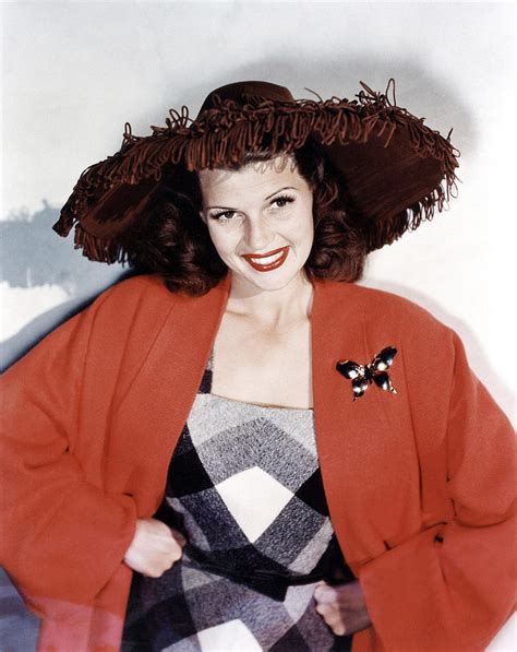 rita hayworth 1940s photograph by everett fine art america