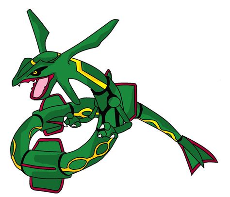 Rayquaza By Pokeaquali On Deviantart