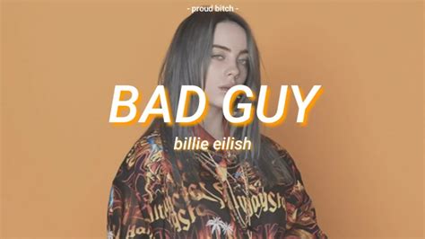 Billie Eilish Bad Guy Lyrics Youtube