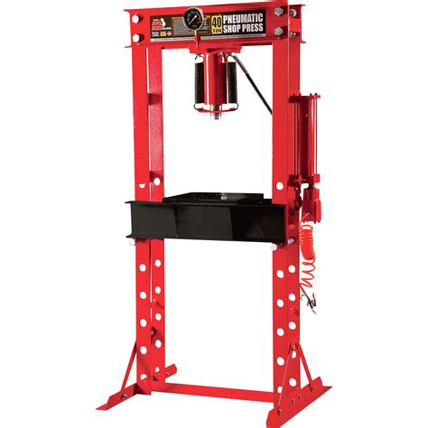 Torin Big Red Hydraulic Shop Press With Gauge Dial — 40 Ton Model