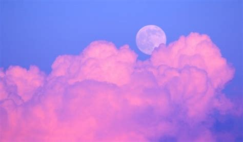 75 Pink And Blue Clouds Aesthetic Indias Wallpaper
