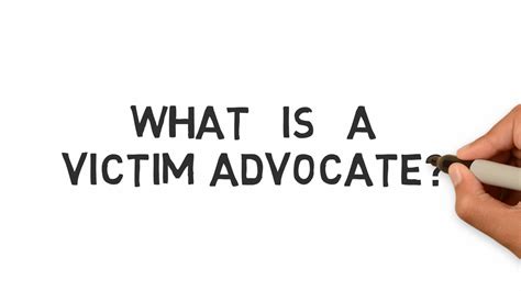 What Is A Victim Advocate What Is A Victim Advocate Victim Advocates Are Part Of The